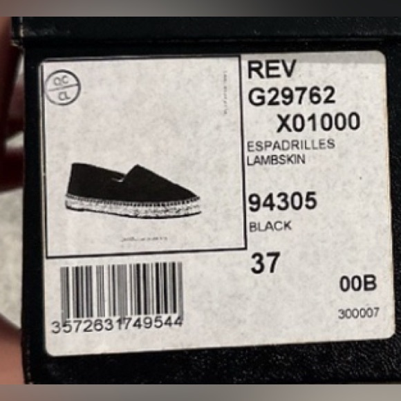 🎈🎈🎈 SOLD🎈🎈🎈CHANEL Black Lambskin CC Espadrilles- FULL SET LK NEW - sale - Picture 13 of 13